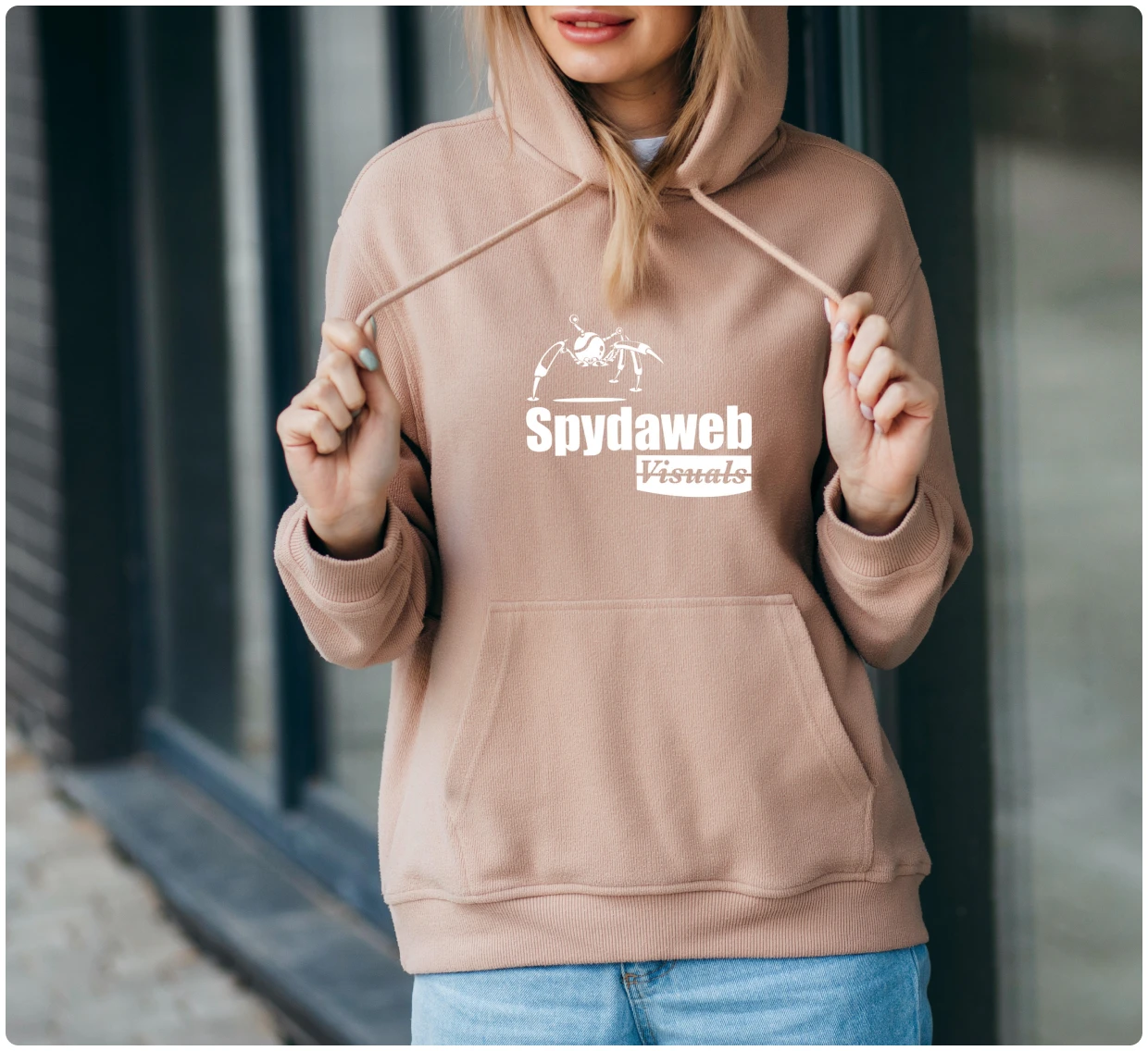 Casual fashion with logo hoodie