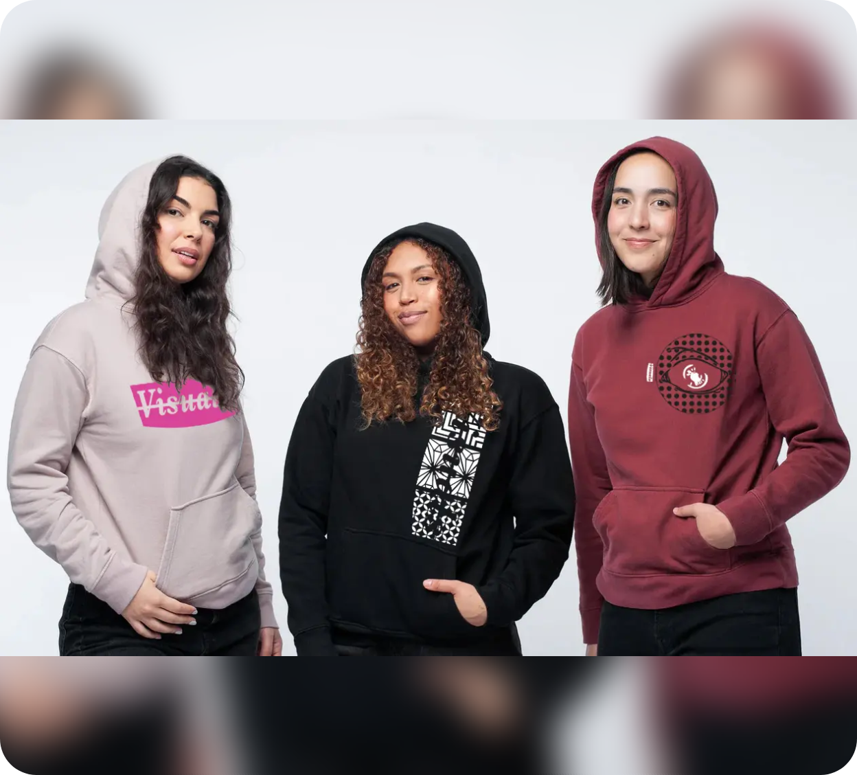 Visuals Hoodies | Variations